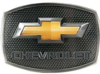 Chevy with Gold Bowtie design